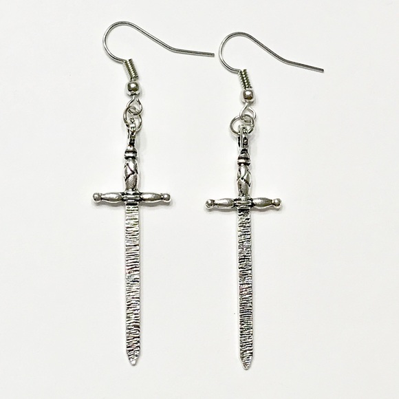 New Sword Earrings